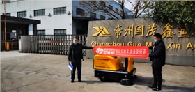电动扫地机在东莞某铸造厂应用案例