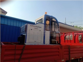  东莞某铸造机械厂采购2000A型电动扫地机