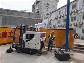 建筑工地应该选择什么样的清扫车呢？