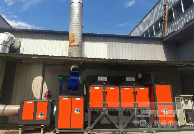 河南某标牌制造风暴娱乐废气处理项目