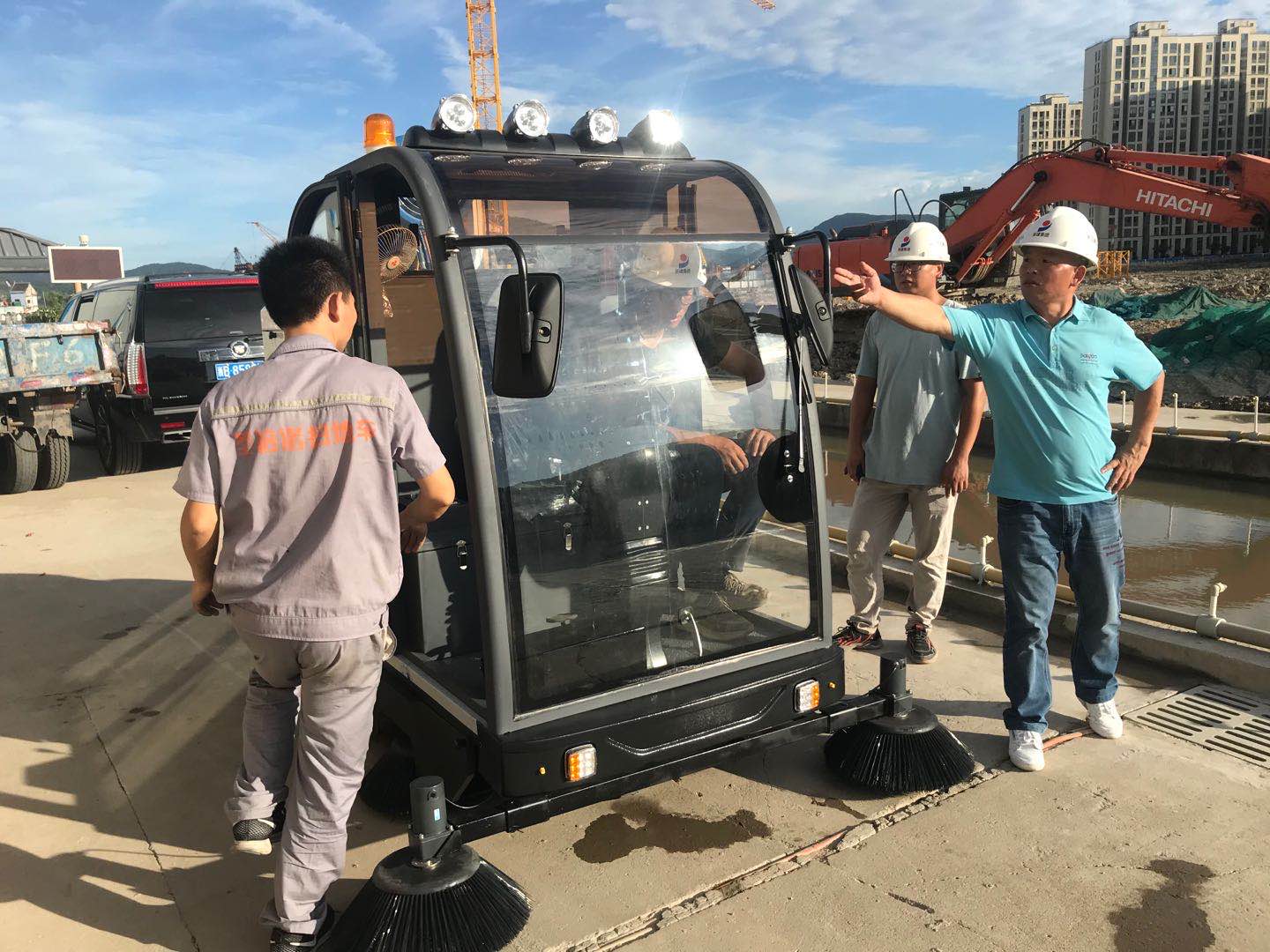 宁波浙江建工采购恒行62000AW扫地车