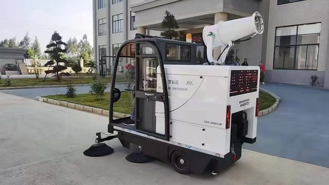 工厂扫地车：现代环保清洁的智能解决方案