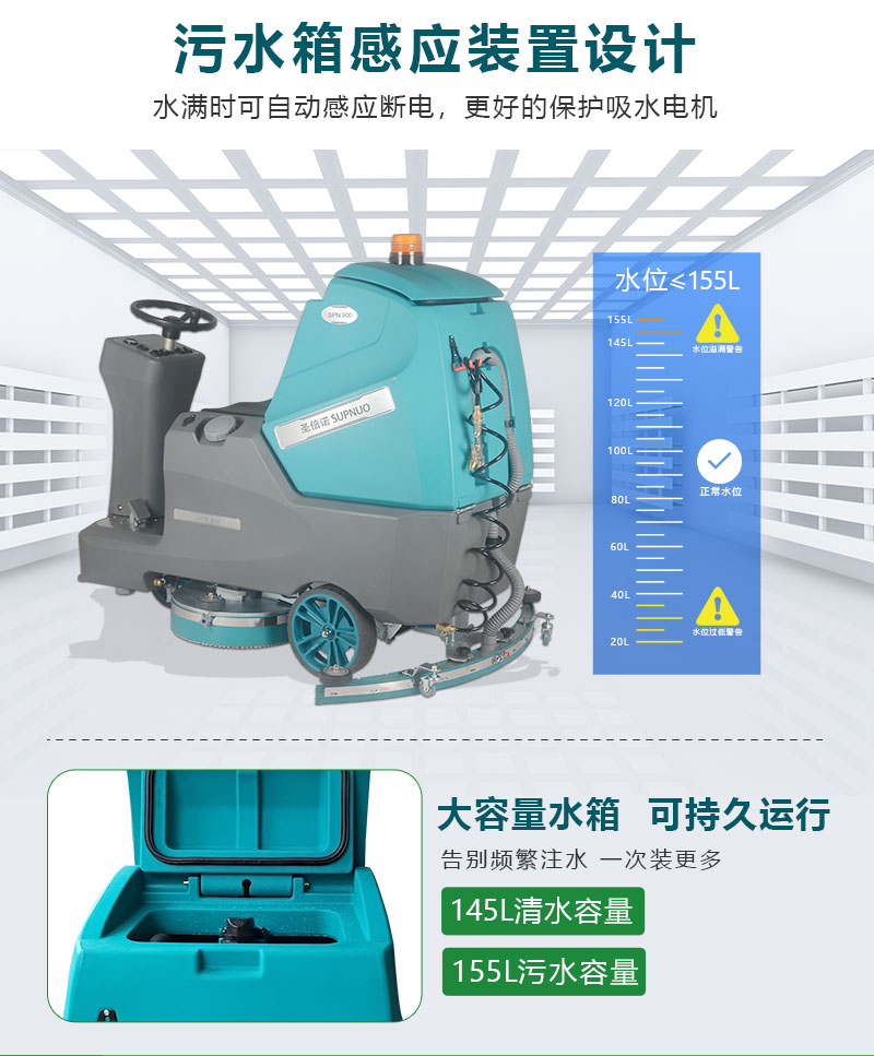 驾驶式双盘洗地机900